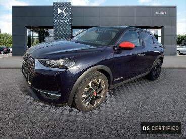 DS CERTIFIED Ds Ds 3 Crossback Puretech 130 Eat8 Ines De La Fressange Paris occasion certifiée - Citadine  Cassis Nacre - Valence - 3935572_1