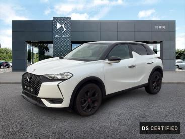 DS CERTIFIED Ds Ds 3 Crossback Puretech 130 Eat8 Performance Line occasion certifiée - Citadine Essence Blanc - Valence - 3935579_1