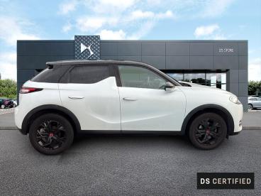 DS CERTIFIED Ds Ds 3 Crossback Puretech 130 Eat8 Performance Line occasion certifiée - Citadine Essence Blanc - Valence - 3935579_4