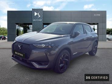 SPOTICAR Ds Ds 3 Crossback Puretech 130 Eat8 Performance Line+ Occasion - Citadine  Gris Platinium (métallisé) - Valence - 303935588_1