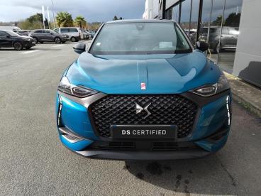 DS CERTIFIED Ds Ds 3 Crossback Puretech 130ch Performance Line Automatique occasion certifiée - Citadine Essence Bleu Millenium - Toit Noir Perla Nera - Blois - 3937562_2