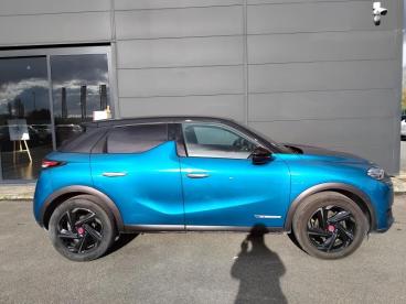 DS CERTIFIED Ds Ds 3 Crossback Puretech 130ch Performance Line Automatique occasion certifiée - Citadine Essence Bleu Millenium - Toit Noir Perla Nera - Blois - 3937562_3