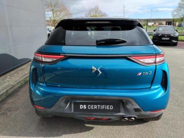 DS CERTIFIED Ds Ds 3 Crossback Puretech 130ch Performance Line Automatique occasion certifiée - Citadine Essence Bleu Millenium - Toit Noir Perla Nera - Blois - 3937562_5