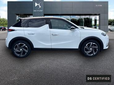 DS CERTIFIED Ds Ds 3 Crossback E-tense Grand Chic 4cv occasion certifiée - Citadine Electrique Blanc Banquise (o) - Toit Diamond Red - Saint Thuriau - 3940218_4