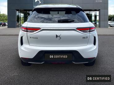 DS CERTIFIED Ds Ds 3 Crossback E-tense Grand Chic 4cv occasion certifiée - Citadine Electrique Blanc Banquise (o) - Toit Diamond Red - Saint Thuriau - 3940218_5