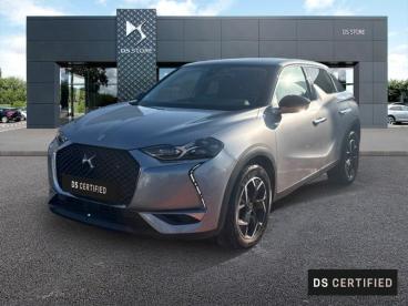 DS CERTIFIED Ds Ds 3 Crossback Puretech 100ch So Chic occasion certifiée - Citadine Essence Gris Artense (m) - Arles - 3943171_1