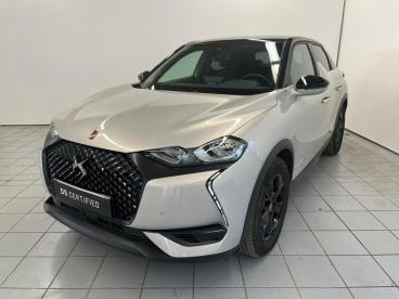 DS CERTIFIED Ds Ds 3 Crossback Puretech 100ch Performance Line occasion certifiée - Citadine Essence Cristal Pearl (m) - Toit Noir Perla Nera - Illzach - 3948905_1