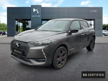 DS CERTIFIED Ds Ds 3 Crossback Puretech 100ch Performance Line occasion certifiée - Citadine Essence Gris Platinium (m) - Compiegne - 3952086_1