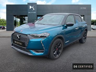 DS CERTIFIED Ds Ds 3 Crossback Puretech 100ch Performance Line occasion certifiée - Citadine Essence Bleu Millenium - Toit Noir Perla Nera - Compiegne - 3952112_1