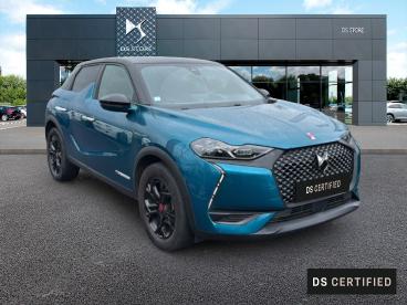 DS CERTIFIED Ds Ds 3 Crossback Puretech 100ch Performance Line occasion certifiée - Citadine Essence Bleu Millenium - Toit Noir Perla Nera - Compiegne - 3952112_3