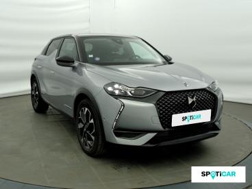 DS CERTIFIED Ds Ds 3 Crossback Puretech 130ch Louvre Automatique occasion certifiée - Citadine Essence Gris Artense (m) - Toit Noir Perla Nera - Chambery - 3953763_3