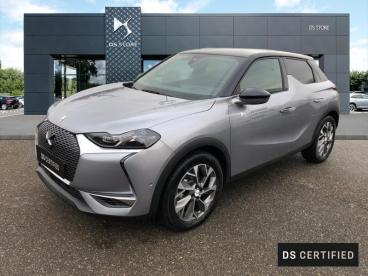 DS CERTIFIED Ds Ds 3 Crossback E-tense Performance Line + occasion certifiée - Citadine Electrique Gris Artense (m) - Toit Noir Perla Nera - Hoenheim - 3959518_1