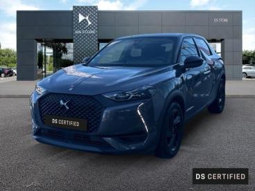 DS CERTIFIED Ds Ds 3 Crossback Bluehdi 130ch Performance Line + Automatique 98g occasion certifiée - Citadine Diesel Gris Platinium - Toit Noir Perla Nera - Arles - 3959535_1