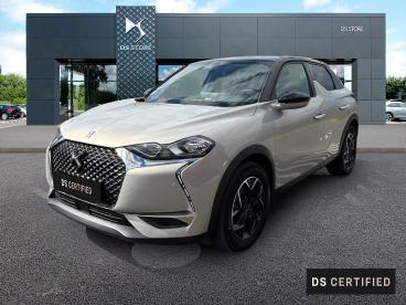 DS CERTIFIED Ds Ds 3 Crossback Puretech 100ch So Chic occasion certifiée - Citadine Essence Cristal Pearl (m) - Toit Noir Perla Nera - Trelissac - 3959581_1