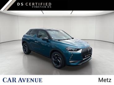 DS CERTIFIED Ds Ds 3 Crossback Bluehdi 130ch Grand Chic Automatique 126g occasion certifiée - Citadine Diesel Bleu Millenium - Toit Noir Perla Nera - Metz - 3959605_3