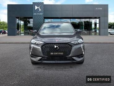 DS CERTIFIED Ds Ds 3 Crossback Bluehdi 110ch Performance Line occasion certifiée - Citadine Diesel Gris Platinium - Toit Noir Perla Nera - Tille - 3963004_2