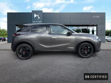 DS CERTIFIED Ds Ds 3 Crossback Bluehdi 110ch Performance Line occasion certifiée - Citadine Diesel Gris Platinium - Toit Noir Perla Nera - Tille - 3963004_4