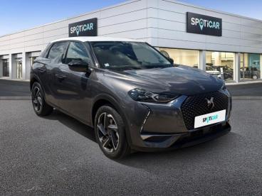 DS CERTIFIED Ds Ds 3 Crossback Puretech 130ch Grand Chic Automatique occasion certifiée - Citadine Essence Gris Platinium (m) - Toit Blanc Opale - Nimes - 3963040_3