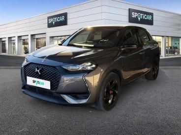 DS CERTIFIED Ds Ds 3 Crossback Puretech 130ch Performance Line + Automatique 7cv occasion certifiée - Citadine Essence Gris Platinium - Toit Noir Perla Nera - Nimes - 3963059_1