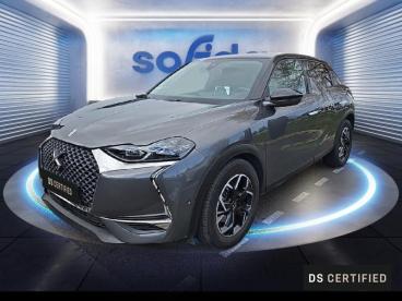 SPOTICAR Ds Ds 3 Crossback Bluehdi 130ch Faubourg Automatique Occasion - Citadine Diesel Gris Platinium - Toit Noir Perla Nera - Dunkerque - 1203964528_1