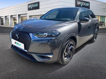 DS CERTIFIED Ds Ds 3 Crossback Puretech 130ch Rivoli Automatique 135g occasion certifiée - Citadine Essence Gris Artense (m) - Toulouse - 3968086_1