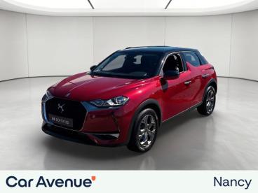 DS CERTIFIED Ds Ds 3 Crossback Puretech 130ch Business Automatique occasion certifiée - Citadine Essence Rouge Rubi (m) - Toit Noir Perla Nera - Lesmenils - 3969643_1