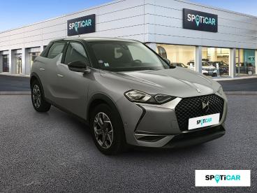 SPOTICAR Ds Ds 3 Crossback Puretech 100ch Chic Occasion - Citadine Essence Gris Artense (m) - Toit Noir Onyx - Libourne - 1203970670_3