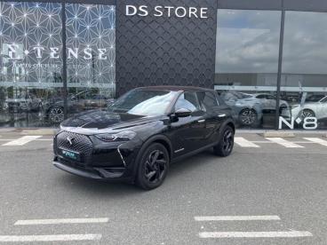 SPOTICAR Ds Ds 3 Crossback Puretech 155ch La Premiere Occasion - Citadine Essence Noir Perla Nera (n) - Toit Diamond Red - Brest - 1203970757_2