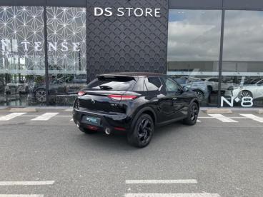 SPOTICAR Ds Ds 3 Crossback Puretech 155ch La Premiere Occasion - Citadine Essence Noir Perla Nera (n) - Toit Diamond Red - Brest - 1203970757_4
