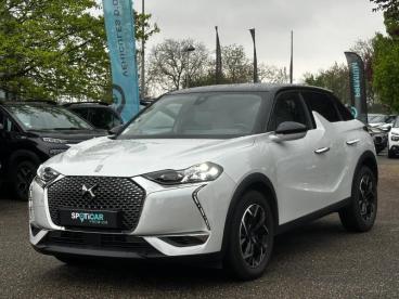 DS CERTIFIED Ds Ds 3 Crossback Puretech 100ch Connected Chic occasion certifiée - Citadine Essence Blanc Perle Nacré - Toit Noir Perla N. - Hoenheim - 3971545_1