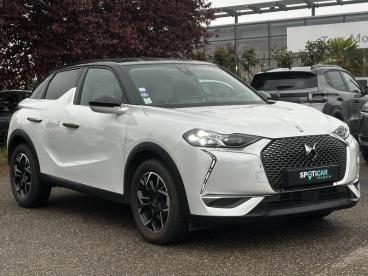DS CERTIFIED Ds Ds 3 Crossback Puretech 100ch Connected Chic occasion certifiée - Citadine Essence Blanc Perle Nacré - Toit Noir Perla N. - Hoenheim - 3971545_3