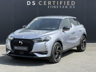 DS CERTIFIED Ds Ds 3 Crossback 1.2 Puretech 130 Auto Performance Line + occasion certifiée - Citadine Essence Gris Foncé - Montrond Les Bains - 3973296_1
