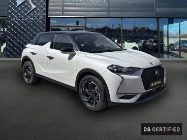 DS CERTIFIED Ds Ds 3 Crossback Puretech 130ch So Chic Automatique occasion certifiée - Citadine Essence Blanc Perle Nacré (n) - Toit Noir Onyx - Orange - 3973557_3