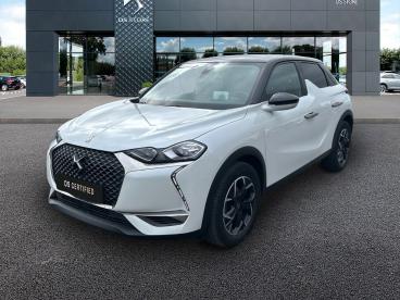 DS CERTIFIED Ds Ds 3 Crossback Puretech 130ch Connected Chic Automatique occasion certifiée - Citadine Essence Blanc Perle Nacré - Toit Noir Perla N. - Dunkerque - 3976347_1