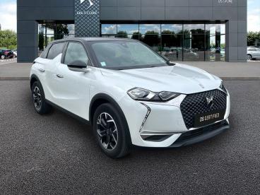 DS CERTIFIED Ds Ds 3 Crossback Puretech 130ch Connected Chic Automatique occasion certifiée - Citadine Essence Blanc Perle Nacré - Toit Noir Perla N. - Dunkerque - 3976347_3
