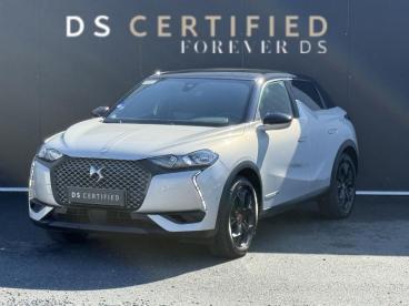 DS CERTIFIED Ds Ds 3 Crossback E-tense 50kwh Auto Performance Line occasion certifiée - Citadine Electrique Gris Clair - Montrond Les Bains - 3977587_1