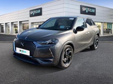 DS CERTIFIED Ds Ds 3 Crossback Bluehdi 130ch Grand Chic Automatique 126g occasion certifiée - Citadine Diesel Gris Platinium (m) - Nimes - 3977828_1