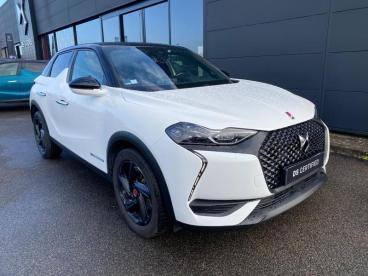 DS CERTIFIED Ds Ds 3 Crossback Bluehdi 130ch Performance Line Automatique 132g occasion certifiée - Citadine Diesel Blanc Banquise (o) - Blois - 3979310_1