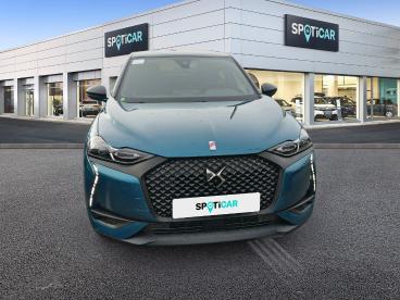 DS CERTIFIED Ds Ds 3 Crossback Puretech 130ch Performance Line + Automatique occasion certifiée - Citadine Essence Bleu Millenium - Toit Noir Perla Nera - Le Havre - 3981036_2