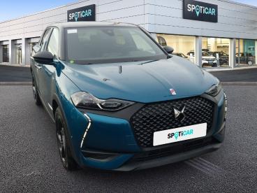 DS CERTIFIED Ds Ds 3 Crossback Puretech 130ch Performance Line + Automatique occasion certifiée - Citadine Essence Bleu Millenium - Toit Noir Perla Nera - Le Havre - 3981036_3