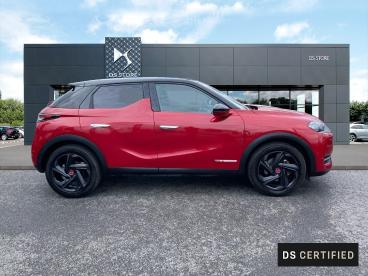DS CERTIFIED Ds Ds 3 Crossback E-tense Performance Line + 4cv occasion certifiée - Citadine Electrique Rouge Rubi (m) - Toit Noir Perla Nera - Charleville Mezieres - 3986785_4