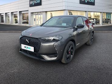DS CERTIFIED Ds Ds 3 Crossback Bluehdi 130ch Performance Line + Automatique 126g occasion certifiée - Citadine Diesel Gris Platinium (m) - Saint Martin Des Champs - 3990282_1