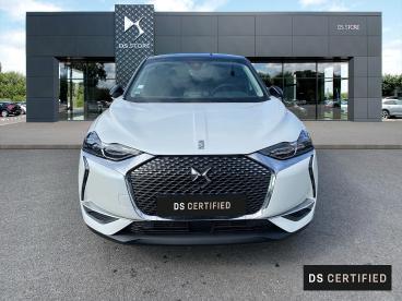 DS CERTIFIED Ds Ds 3 Crossback Puretech 130ch Rivoli Automatique occasion certifiée - Citadine Essence Blanc Perle Nacré - Toit Noir Perla N. - Charleville Mezieres - 3991910_2