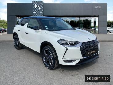DS CERTIFIED Ds Ds 3 Crossback Puretech 130ch Rivoli Automatique occasion certifiée - Citadine Essence Blanc Perle Nacré - Toit Noir Perla N. - Charleville Mezieres - 3991910_3