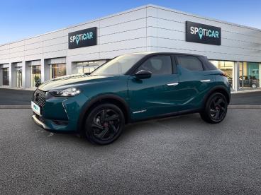 SPOTICAR Ds Ds 3 Crossback E-tense Performance Line + Occasion - Citadine Electrique Bleu Millenium - Toit Noir Perla Nera - Reims - 1203994083_1