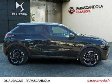 DS CERTIFIED Ds Ds 3 Crossback Bluehdi 130ch Rivoli Automatique 132g occasion certifiée - Citadine Diesel Noir Perla Nera (n) - Toit Blanc Opale - Aubagne - 3994580_4