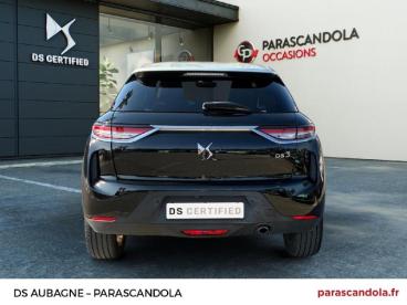 DS CERTIFIED Ds Ds 3 Crossback Bluehdi 130ch Rivoli Automatique 132g occasion certifiée - Citadine Diesel Noir Perla Nera (n) - Toit Blanc Opale - Aubagne - 3994580_5