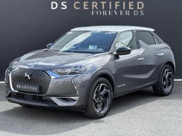 SPOTICAR Ds Ds 3 Crossback Puretech 155 Auto Grand Chic Occasion - Citadine Essence Gris Foncé - Montrond Les Bains - 304010389_1