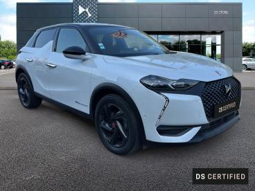 DS CERTIFIED Ds Ds 3 Crossback Puretech 130ch Performance Line + Automatique 7cv occasion certifiée - Citadine Essence Blanc Perle Nacré - Toit Noir Perla N. - Compiegne - 4010675_3