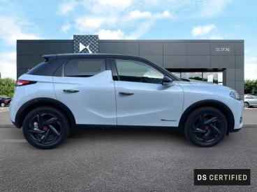 DS CERTIFIED Ds Ds 3 Crossback Puretech 130ch Performance Line + Automatique 7cv occasion certifiée - Citadine Essence Blanc Perle Nacré - Toit Noir Perla N. - Compiegne - 4010675_4
